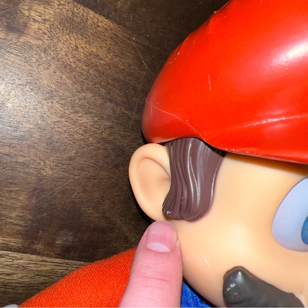 Super Mario Bros Movie MARIO Poseable Plush Figure Jakks Pacific Toy Nintendo - Picture 5 of 16